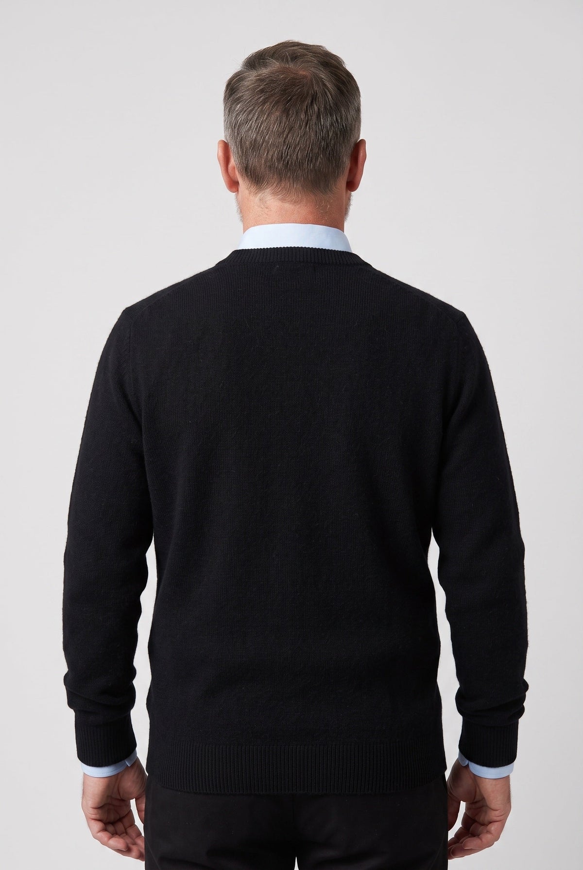 Men's Knit Sweater | Fine Gauge Crew or V Neck - 2