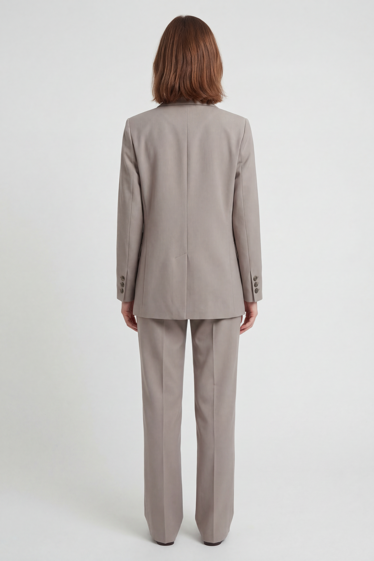 Women's Jacket | Double Breasted Blazer Notch Lapel - 2