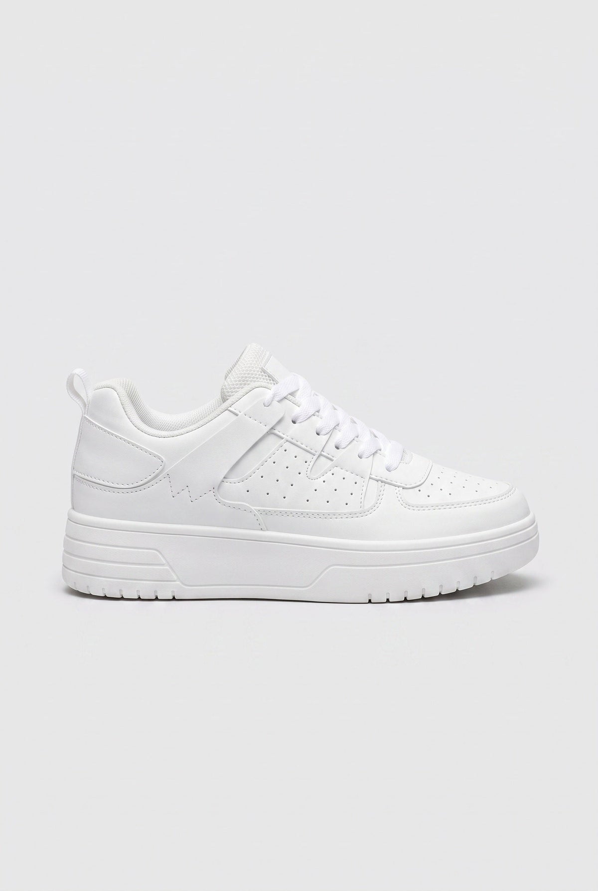 Women's Sneakers | Chunky Sole with Color Block Panels - 1