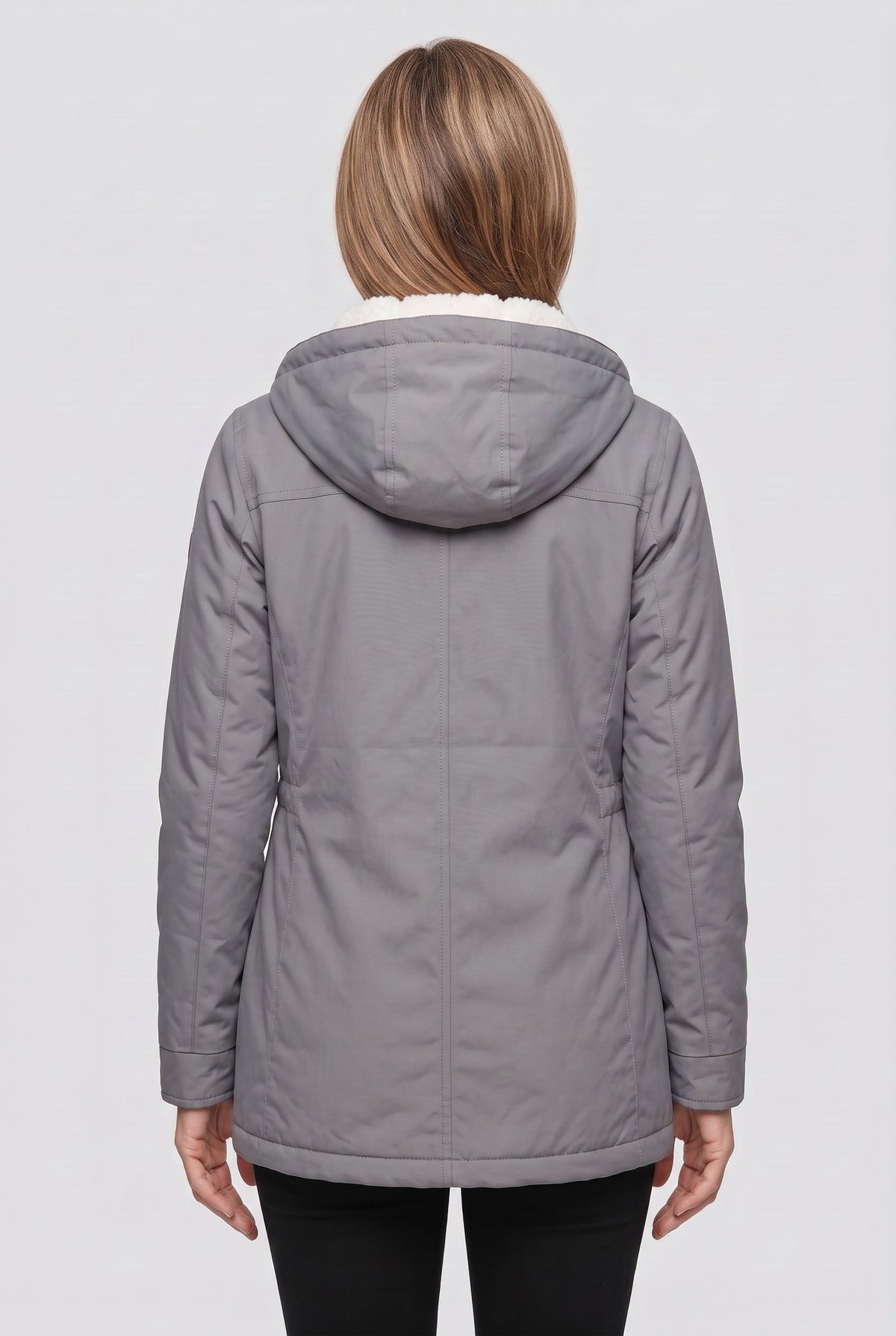 Women's Winter Jacket | Sherpa-Lined Hood with Flap Pockets - 2