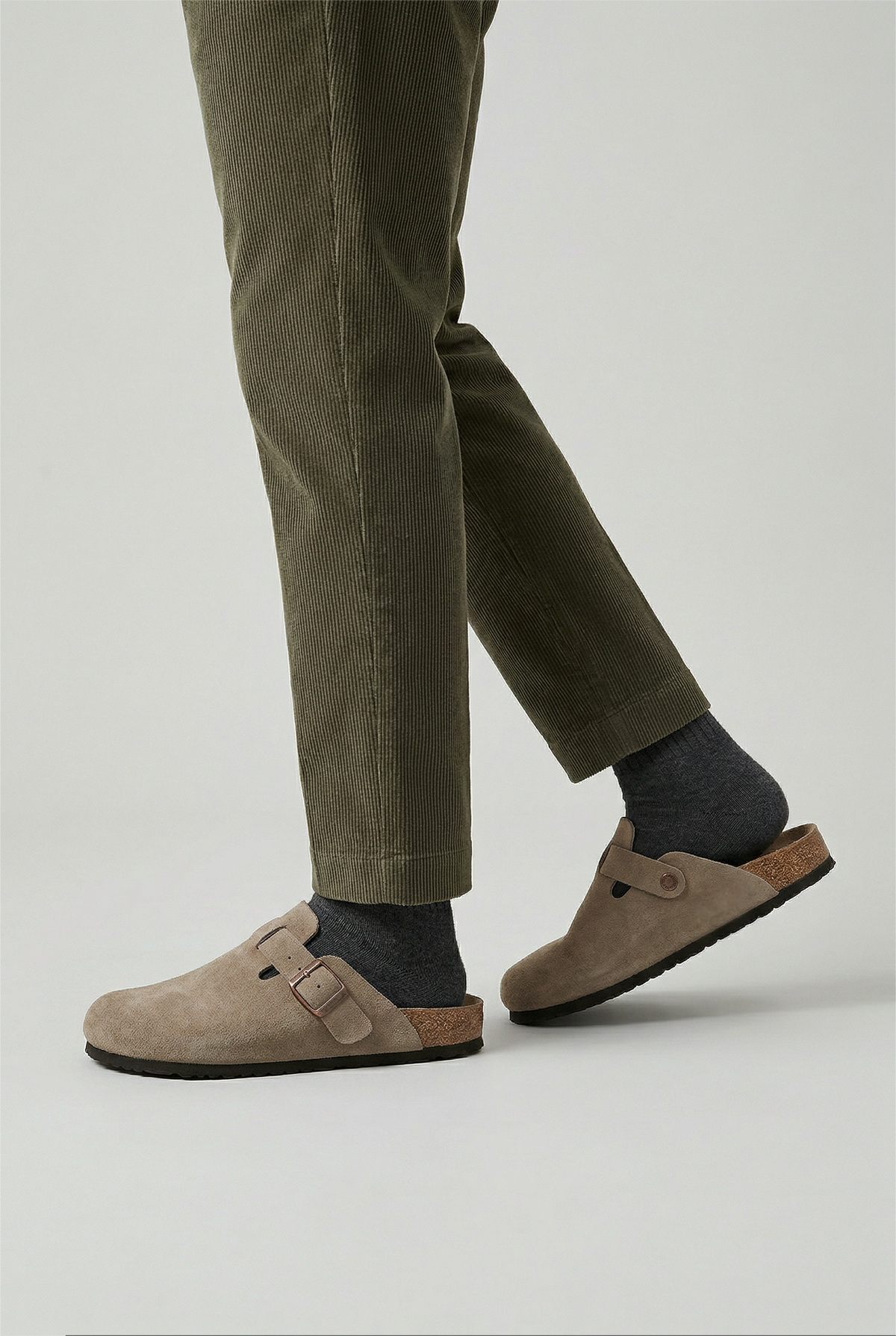 Men's Clogs | Open Back with Buckle Strap - 2
