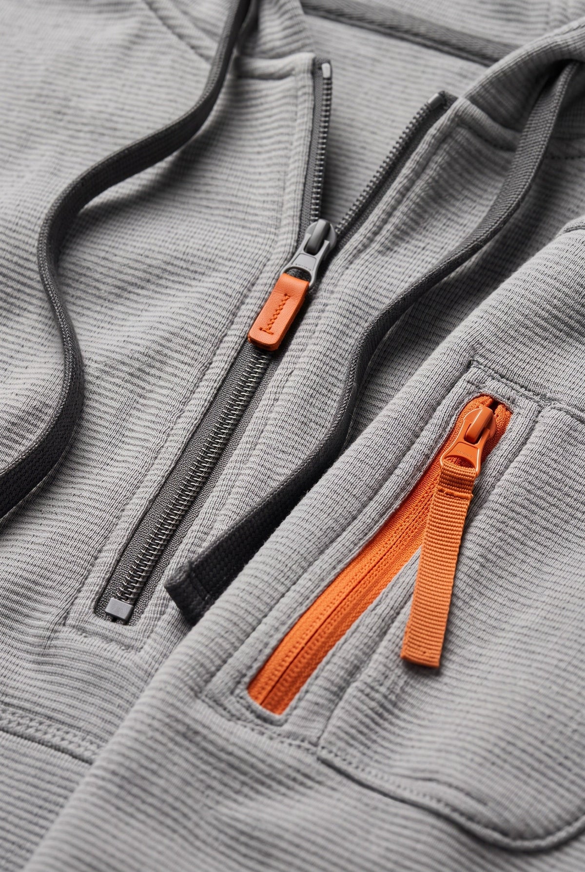 Men's Hoodie | Quarter Zip with Zipped Pockets - 3