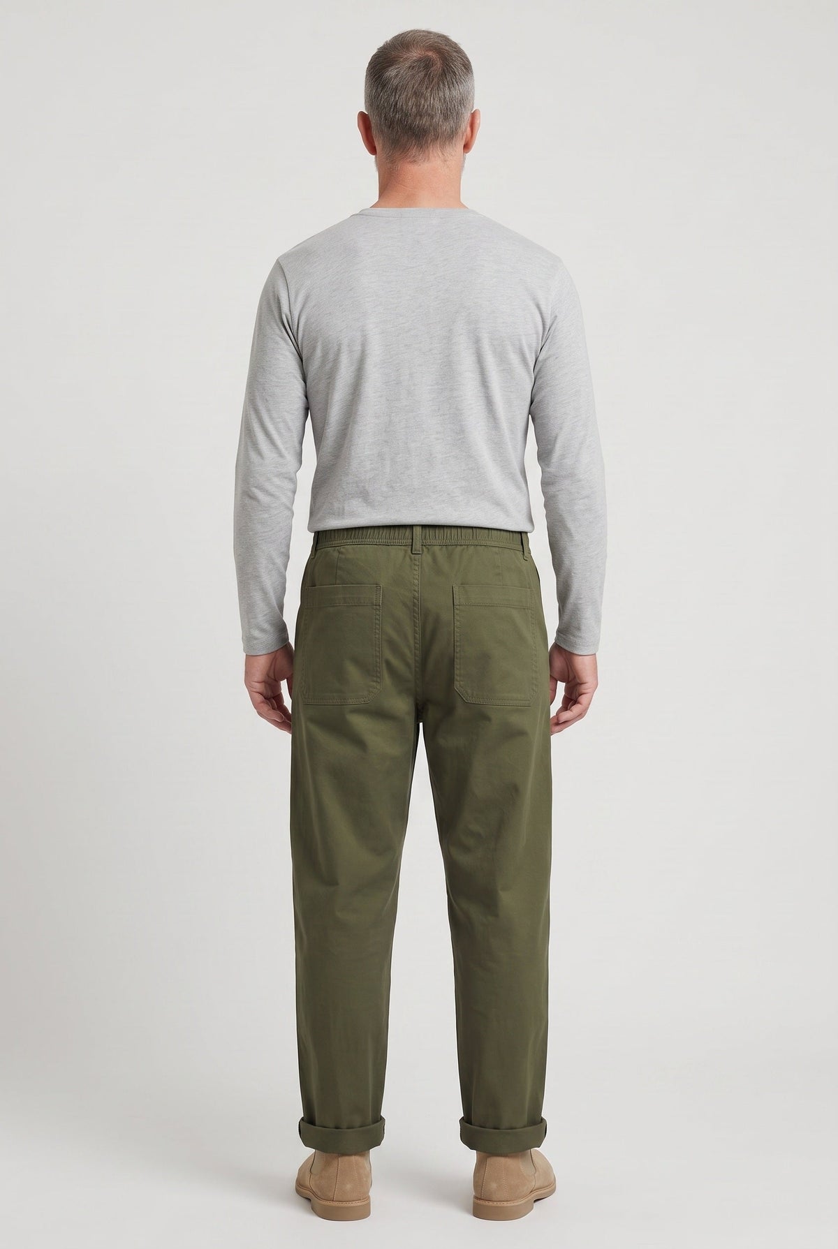 Men's Pants | Straight Leg Patch Pockets - 3