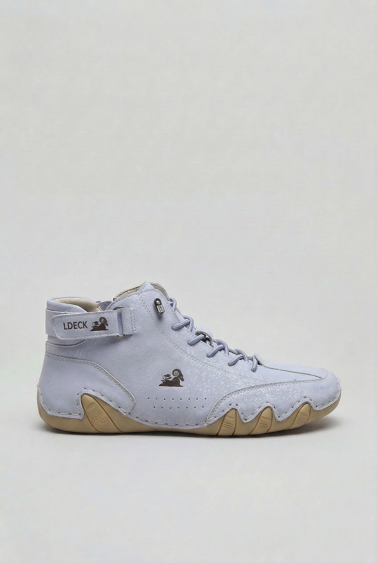 Men's Shoes | High-Top Lace-Up with Ankle Strap - 9