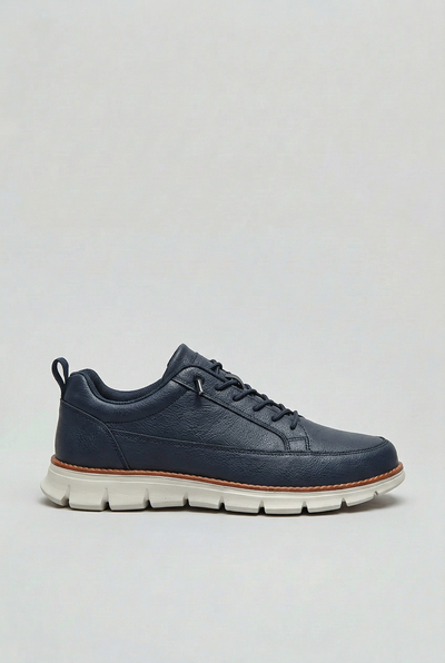 Men's Sneakers | Grooved Flex Sole with Heel Tab - 1