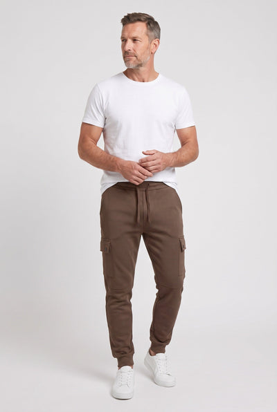 Men's Sweatpants | Cargo Pockets Ribbed Cuffs - 6