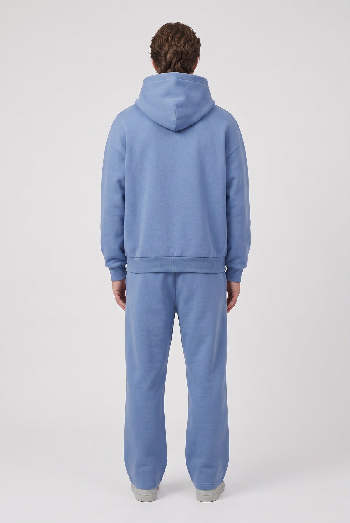 Men's Tracksuit | Hooded Pullover with Drawcord Waist - 2