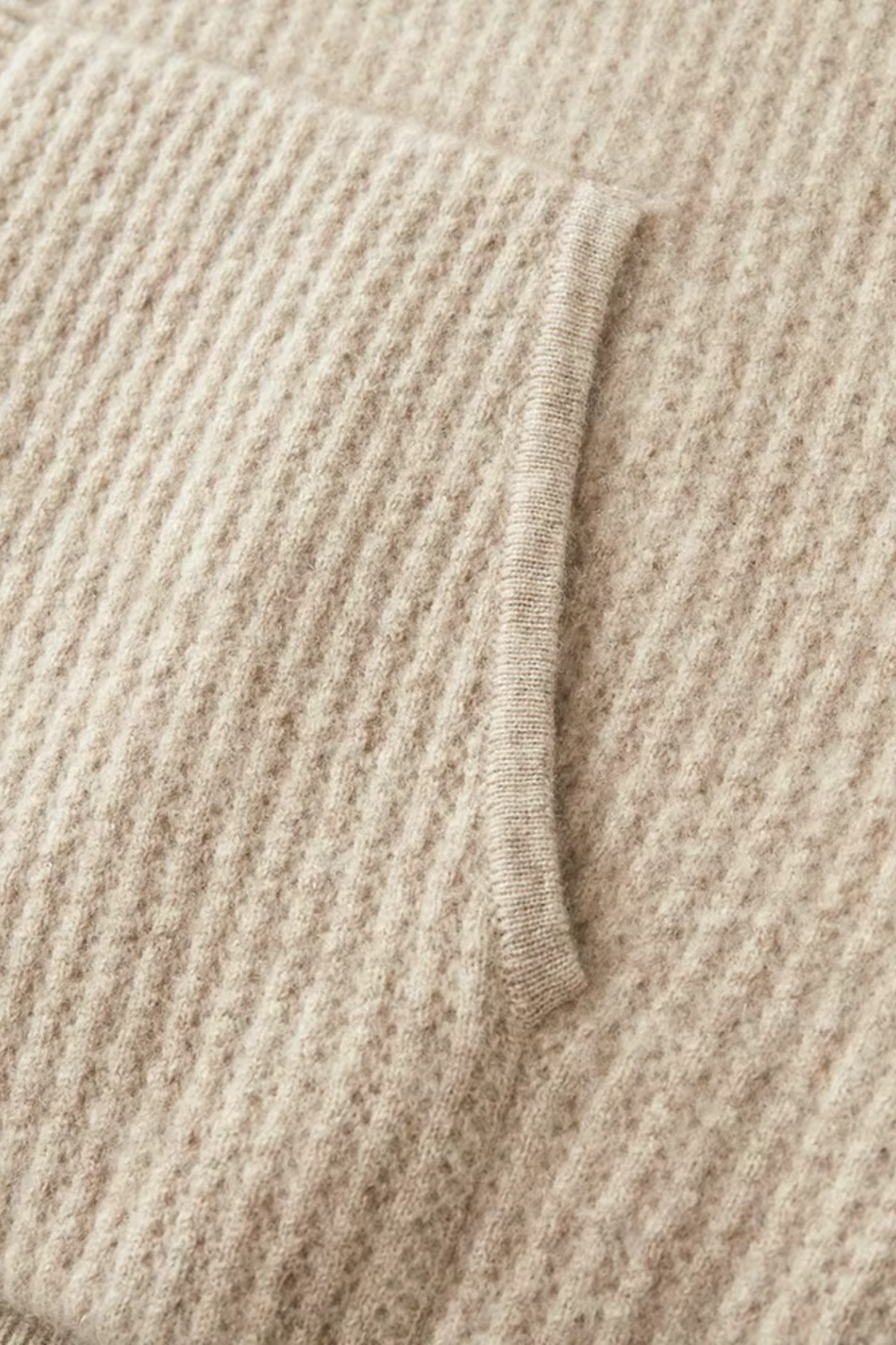 Men's Zip Up Hoodie | Full Zip Ribbed Knit - 7