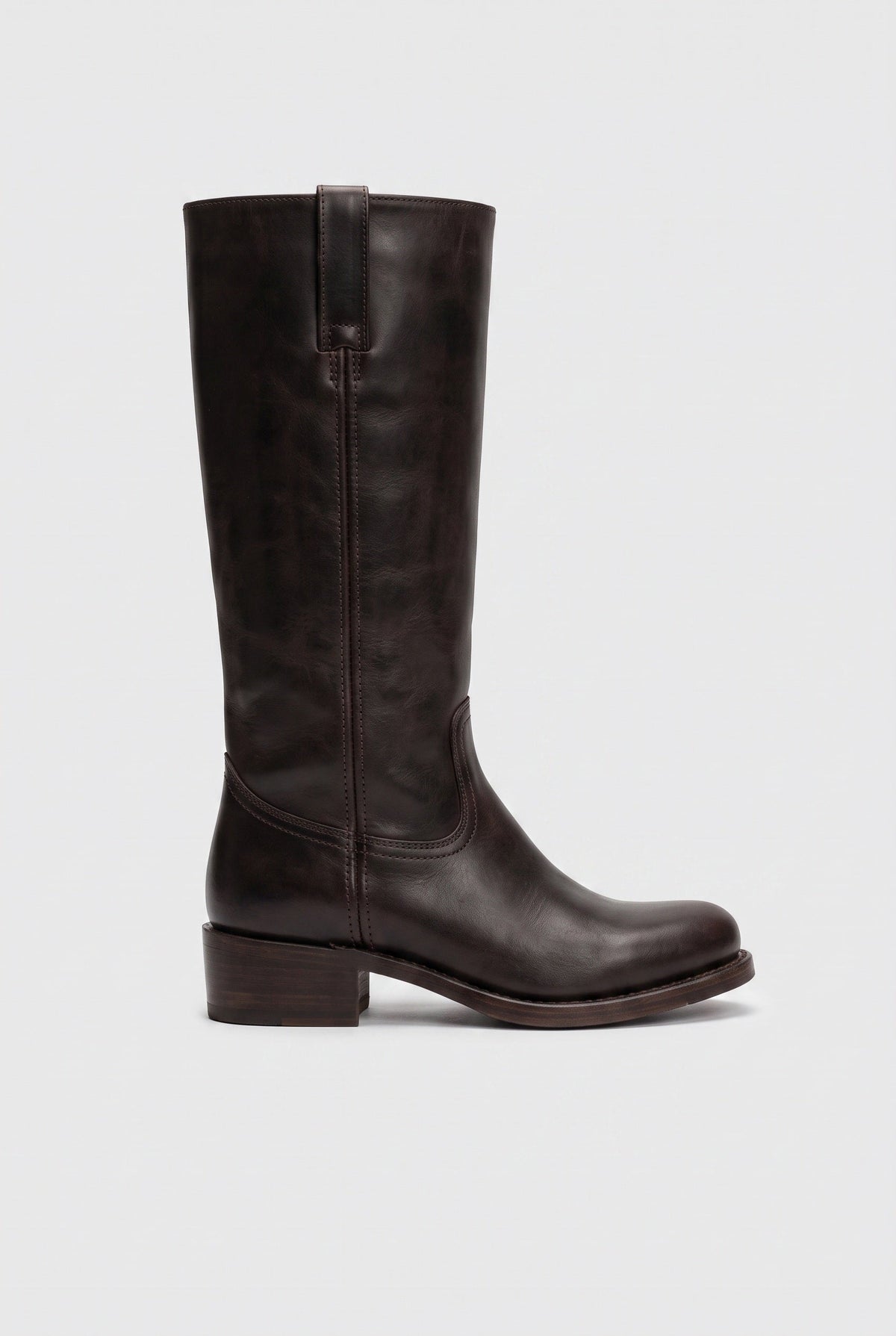 Women's Knee High Boots | Pull-On Round Toe - 1
