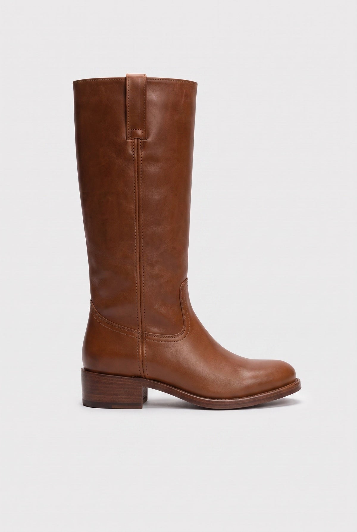 Women's Knee High Boots | Pull-On Round Toe - 7
