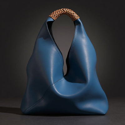 Women's Shoulder Bag | Slouchy Hobo Braided Top Handle Soft - 3