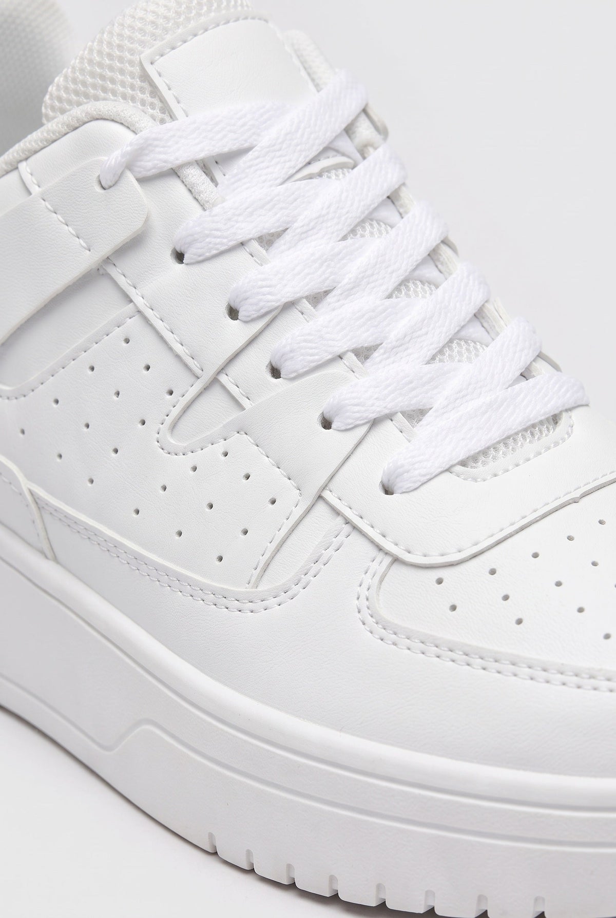Women's Sneakers | Chunky Sole with Color Block Panels - 2