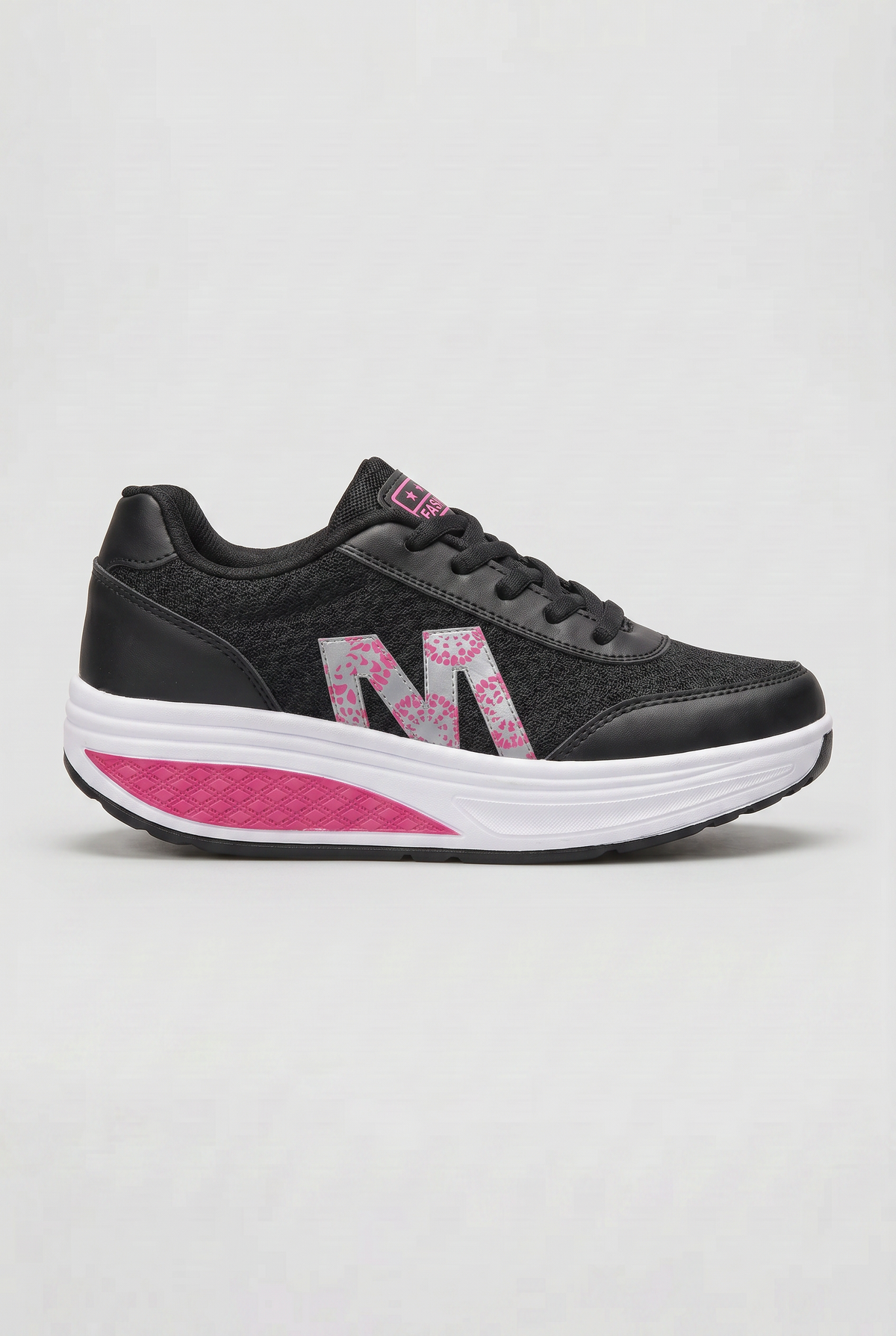 Women's Sneakers | Rocker Sole with Lace-Up Front - 1