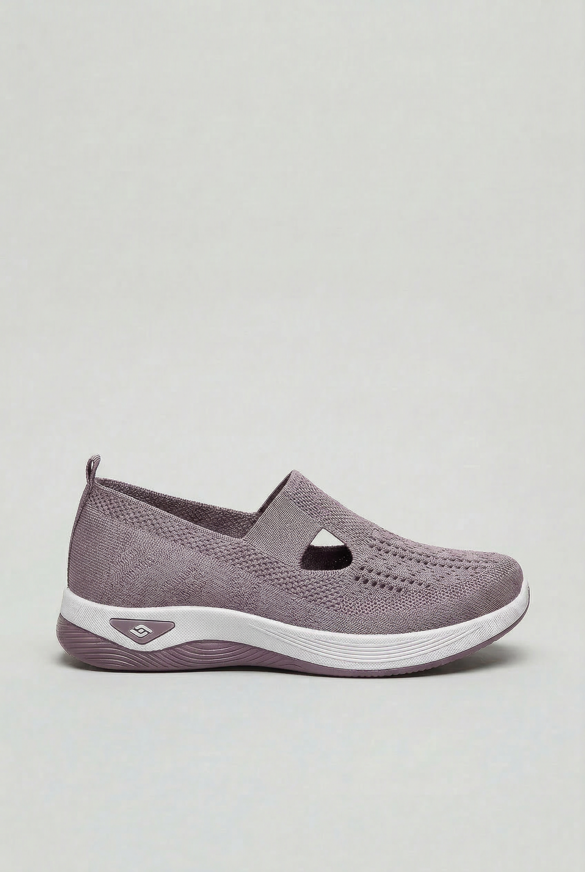 Women's Sneakers | Slip-On with Cutout Instep Strap - 5