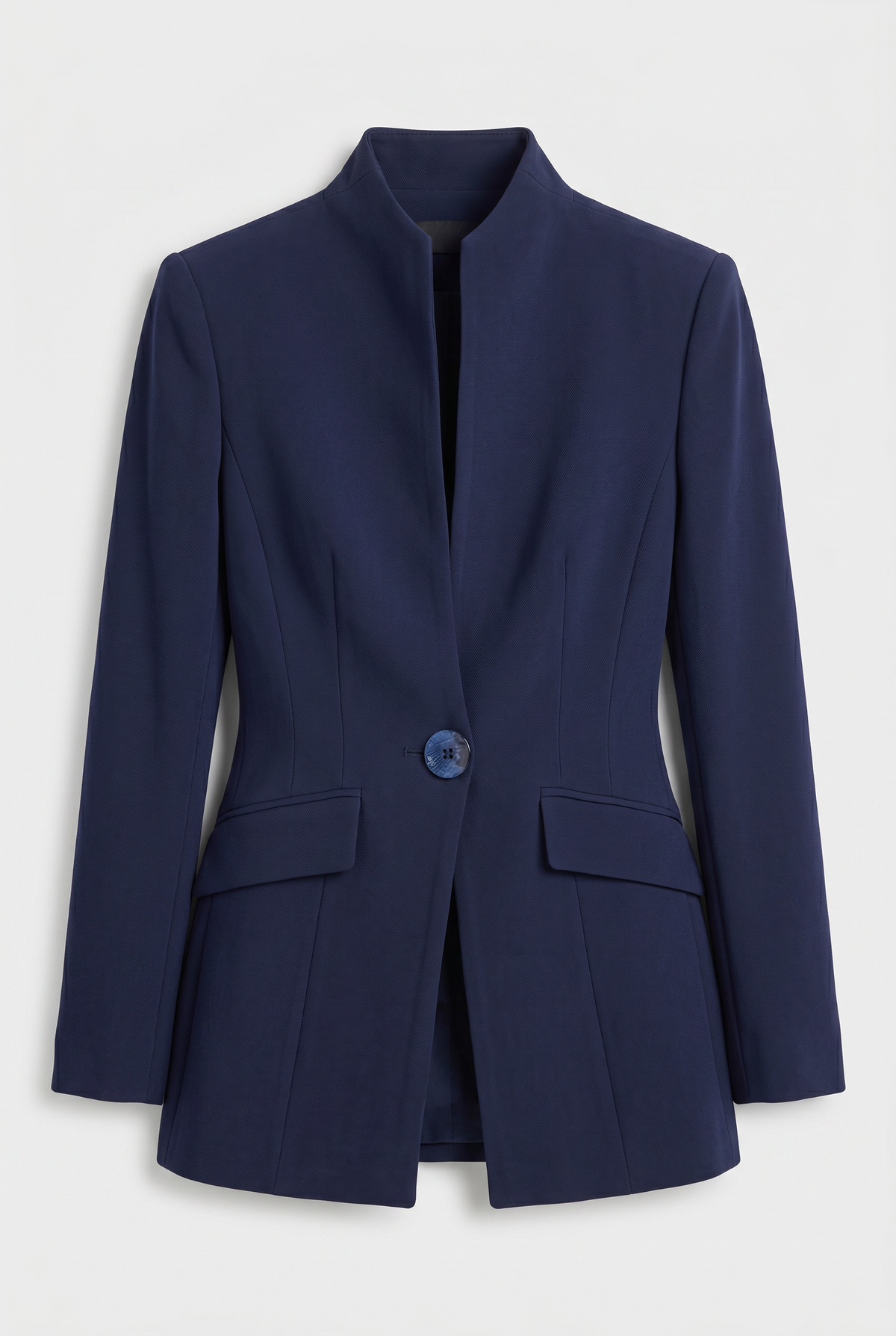 Women's Suit | Single Button High Neck Wide Leg - 3