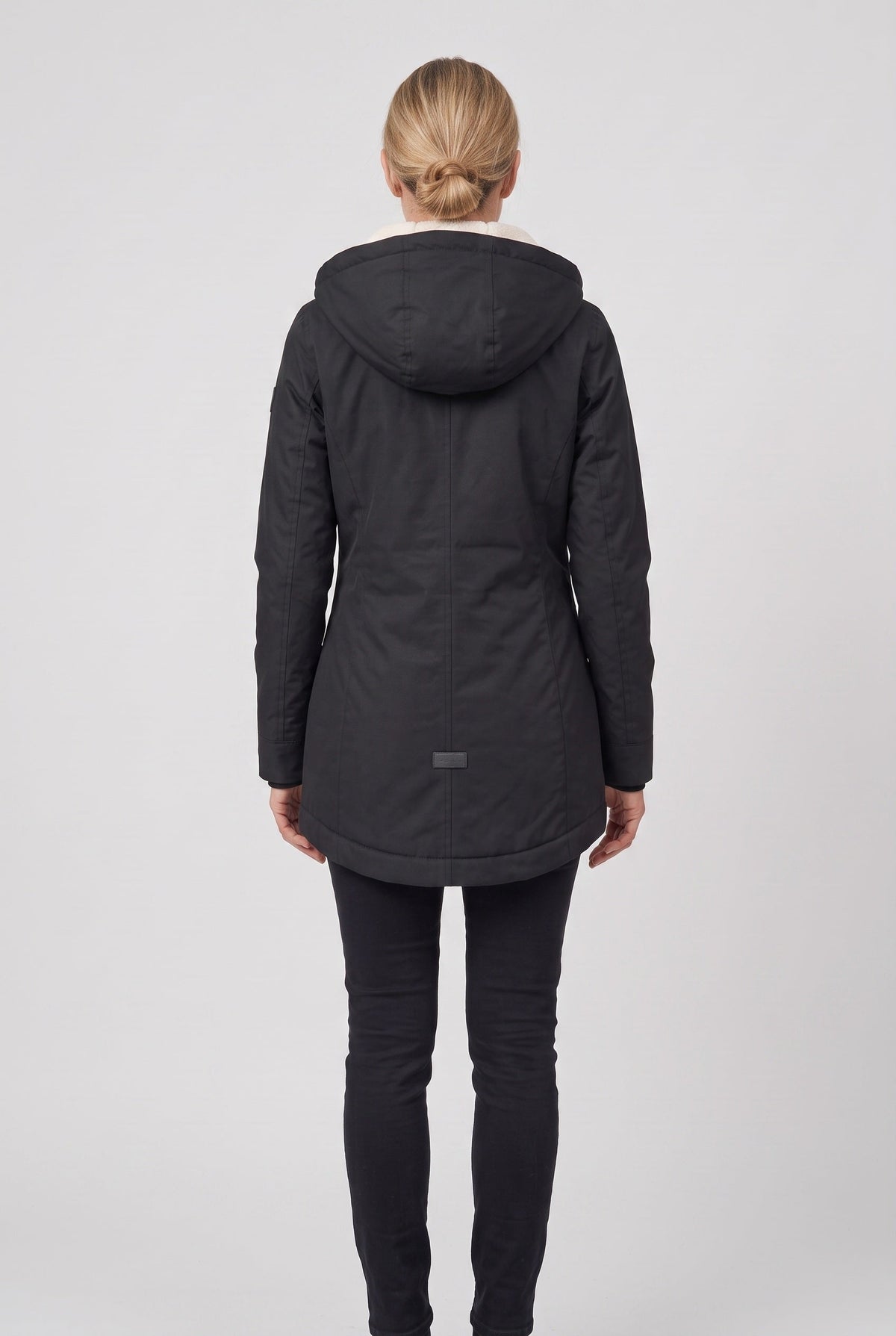 Women's Winter Jacket | Zip Front with Fleece-Lined Hood - 2