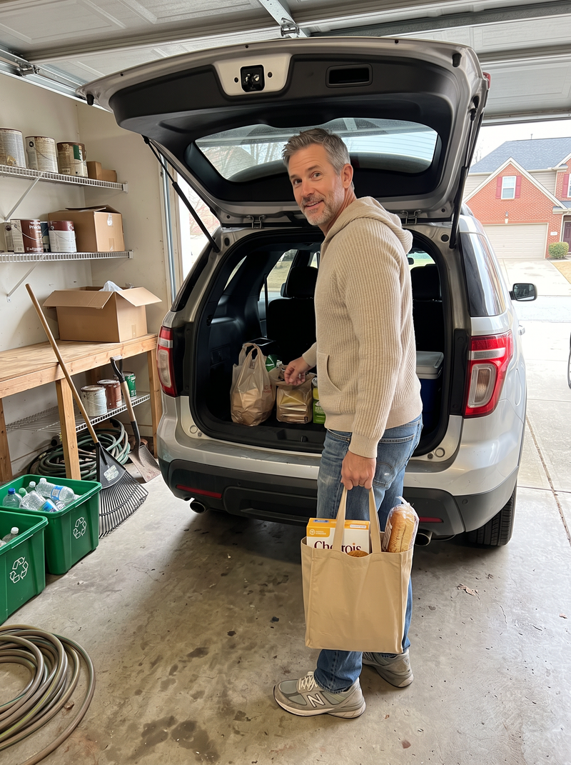 Customer photo of the Carter & Gray Men's Zip Up Hoodie, Full Zip Ribbed Knit