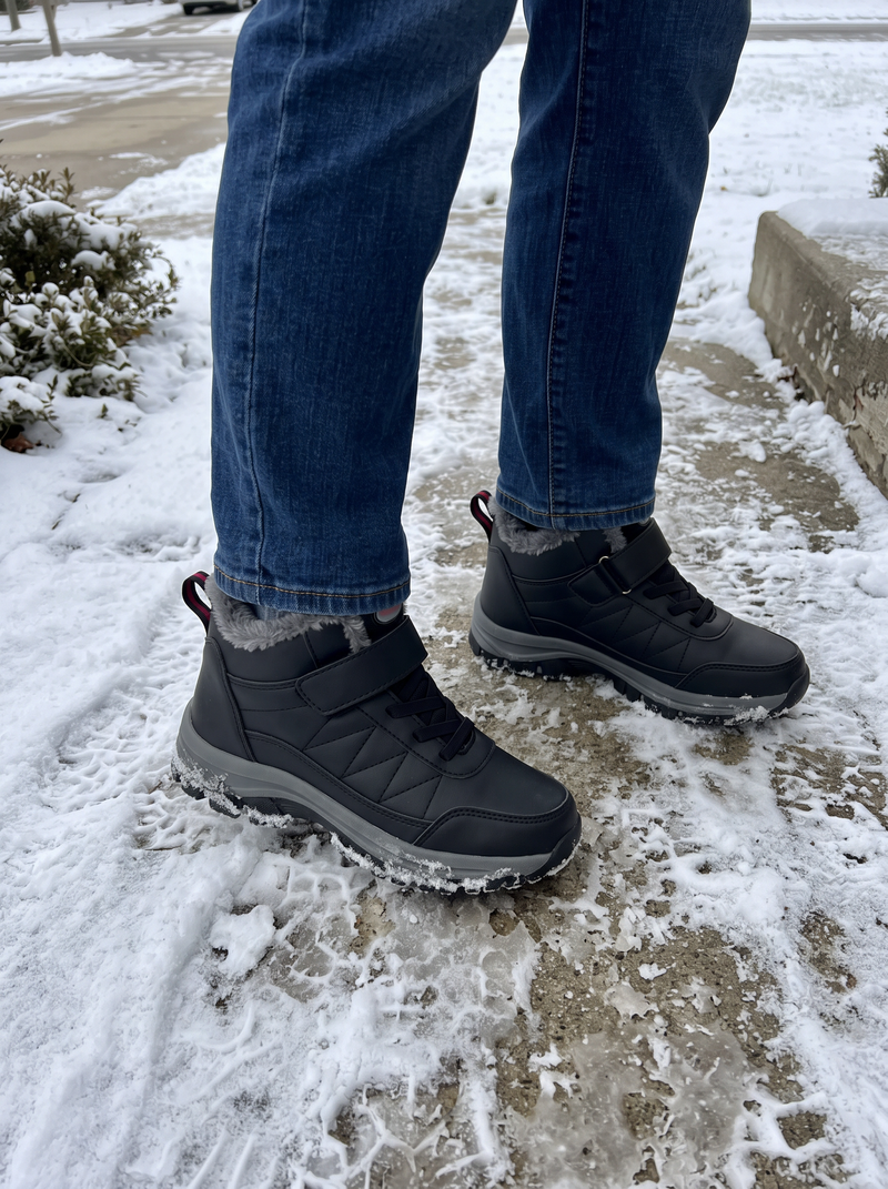 Customer photo of the Carter & Gray Women's Snow Boots, Lace-Up with Faux Fur Lining
